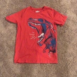 Red dinosaur shirt for kids size10/10A